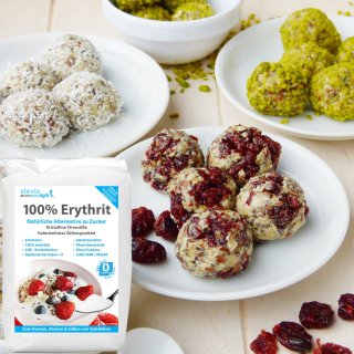 Erythrit | Erythritol Vegan | Kalorienfrei | Natrlicher Zuckerersatz | 5x1kg