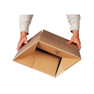 Scatole di Spedizione Scatola Pieghevole con Base Lampeggiante: L x P x A in mm: 160 x 130 x 70
