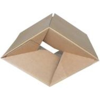 Verzenddozen Vouwdoos met Flitsende Voet: L x B x H in mm: 160 x 130 x 70