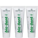 3 x Basic Stevia Bio Dent Toothpaste - Terra Natura...