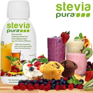 Stevia doçura líquida | Stevia líquido | Doçura líquida de mesa 150ml