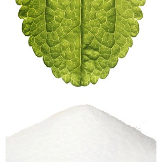 Extrato puro de estvia altamente concentrado - 95% de glicosdeo de esteviol - 98% de rebaudiosdeo-A - 50g | incl. colher de dosagem