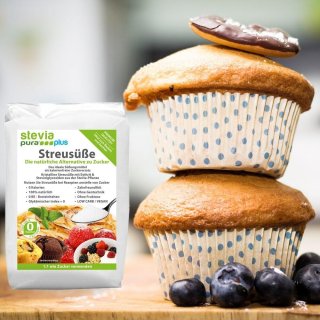 Dispersin dulzura steviapuraPlus | el sustituto del azcar con eritritol y stevia - precio promocional de 6 kg