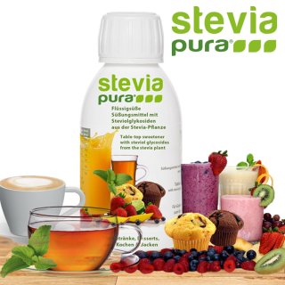 Stevia dulzura lquida | Stevia liquida | Dulzura de mesa lquida 3 x 150ml