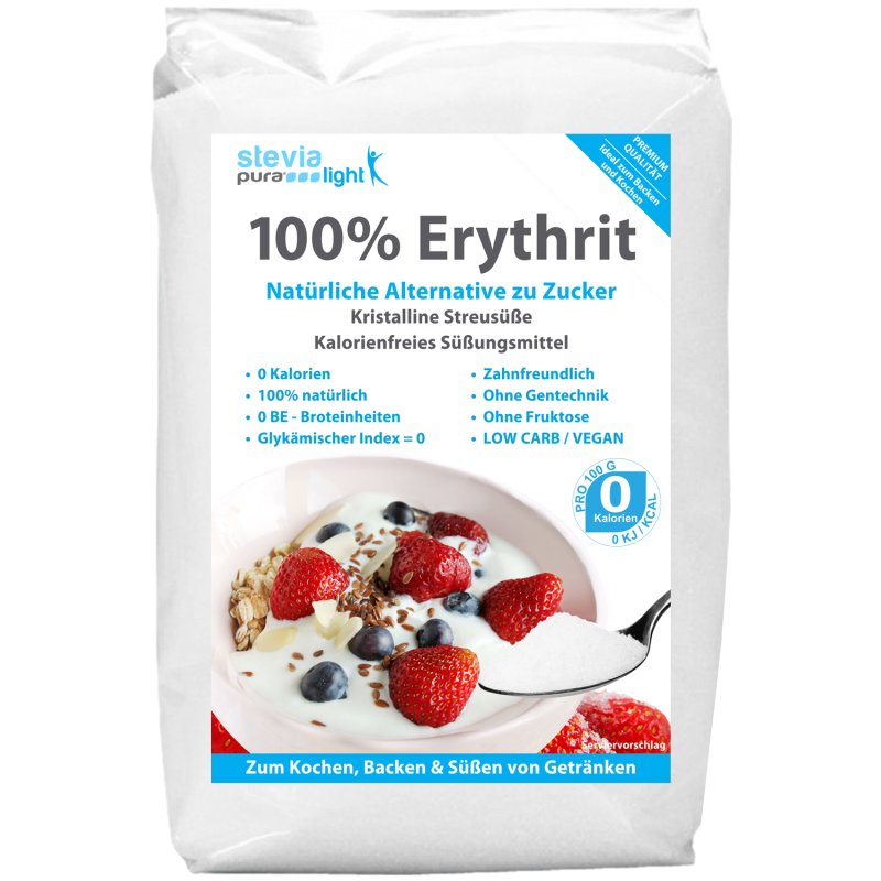 ERITRITOL - 100% (Refinado)-2 kg