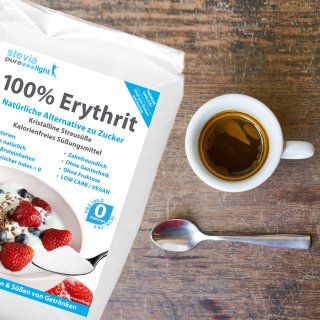 Erythrit | Natürlicher kalorienfreier Zuckerersatz | 3 kg